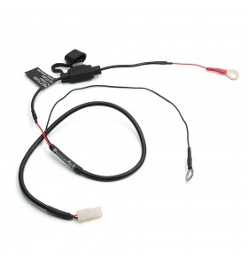 5600-2A  2pin to 11.9*6.73mm O-ring with 2A fuse customized cable